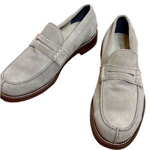 Banana Republic Gray Loafers
